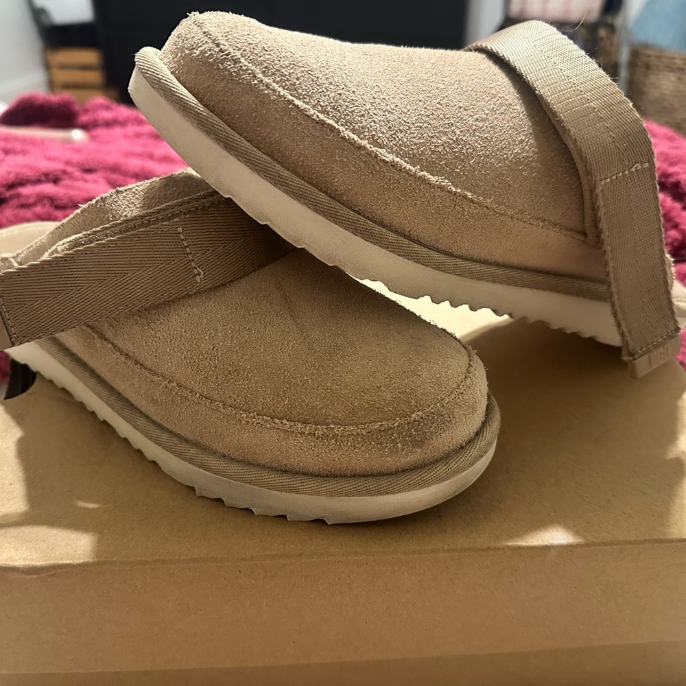 UGG Sand Suede Slip-On Shoes